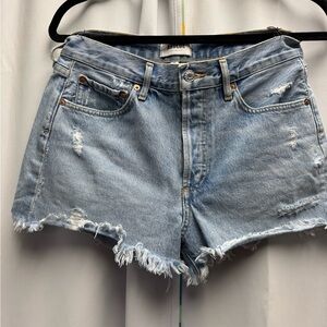 Denim Distressed Women Shorts